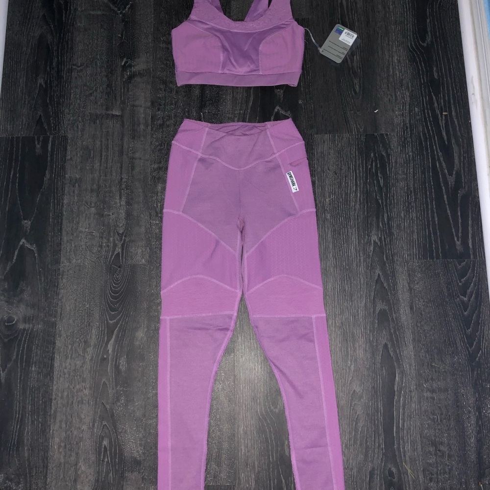 Gymshark workout outfit set